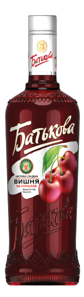 Настойка сладкая "Батькова Вишня на коньяке" «Кристалл» Настойка сладкая "Батькова Вишня на коньяке" «Кристалл»