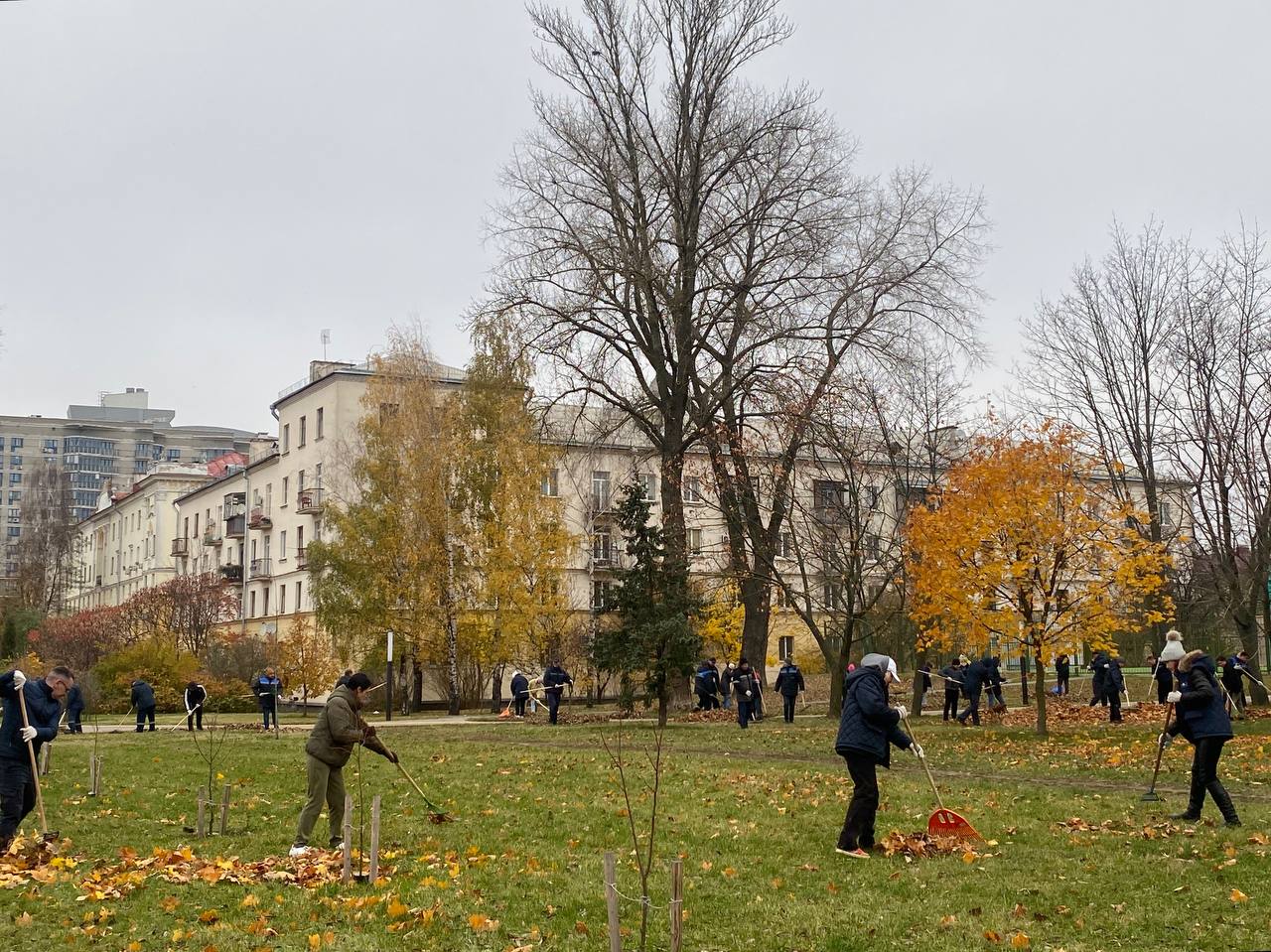 СУББОТНИК ОАО "МИНСК КРИСТАЛЛ"