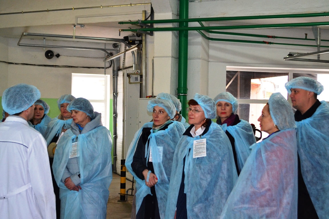 Экскурсия с представителями розничных сетей