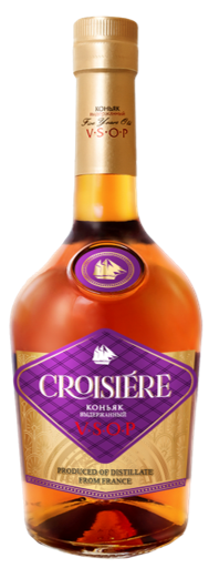 Коньяк пятилетний "CROISIÈRE" «Кристалл» Коньяк пятилетний "CROISIÈRE" «Кристалл»