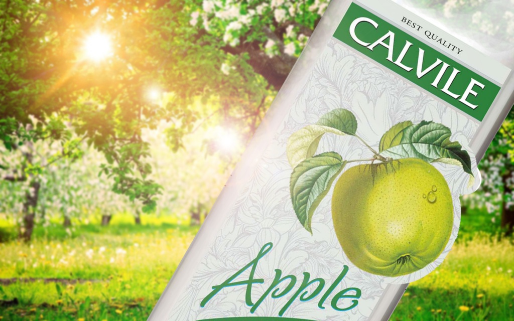 Новинка! Крепкий алкогольный напиток "Calvile" на основе яблочного дистиллята!