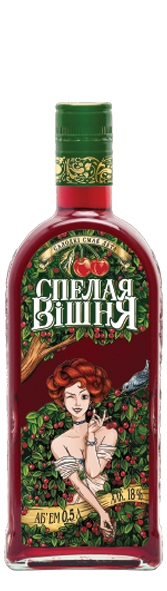 Наливка «Спелая вiшня» «Кристалл» Наливка «Спелая вiшня» «Кристалл»