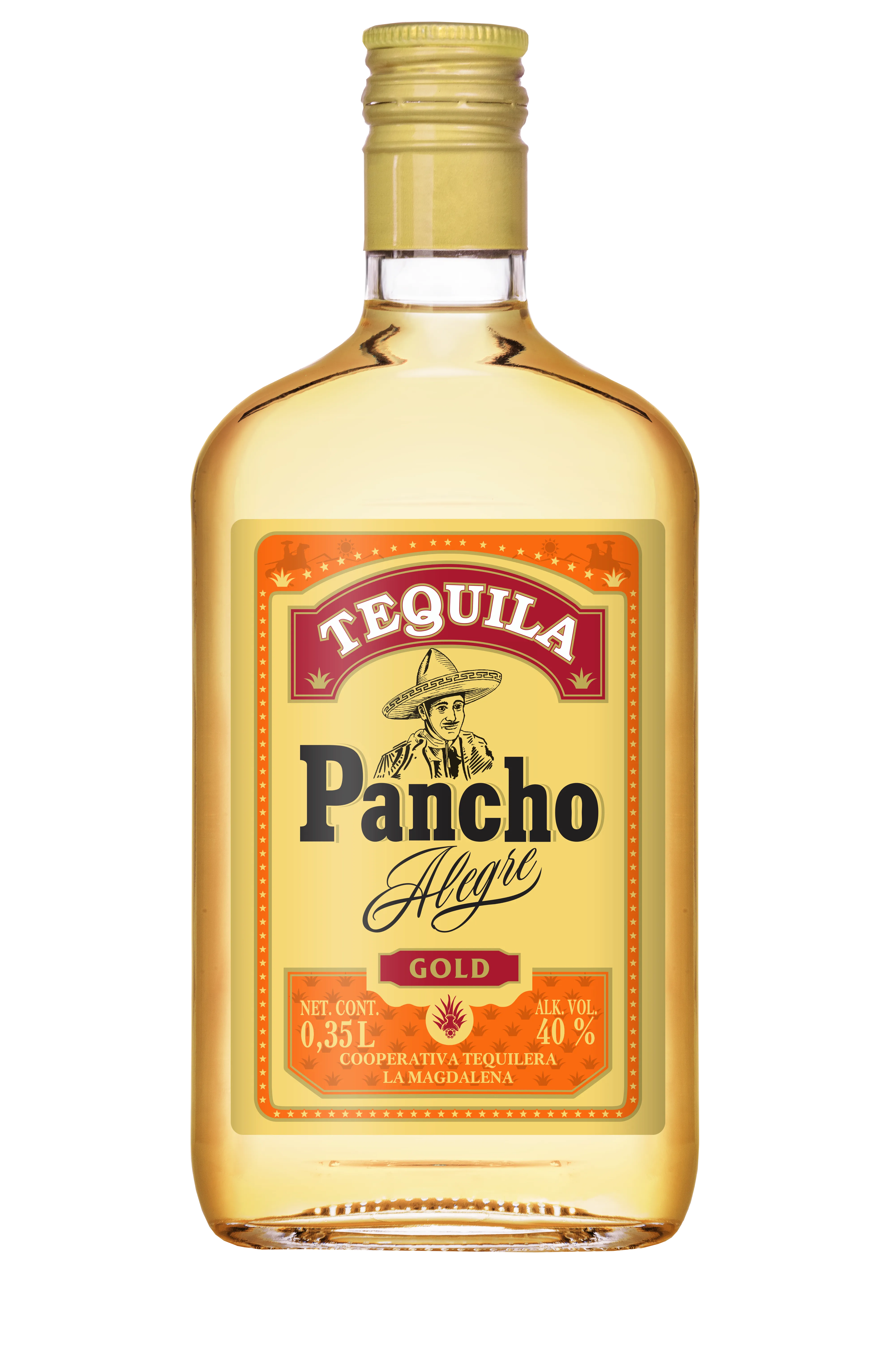 Текила "Pancho Alegre Gold" «Кристалл» Текила "Pancho Alegre Gold" «Кристалл»