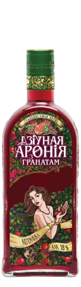 Наливка «Дзіўная аронія з гранатам» «Кристалл» Наливка «Дзіўная аронія з гранатам» «Кристалл»