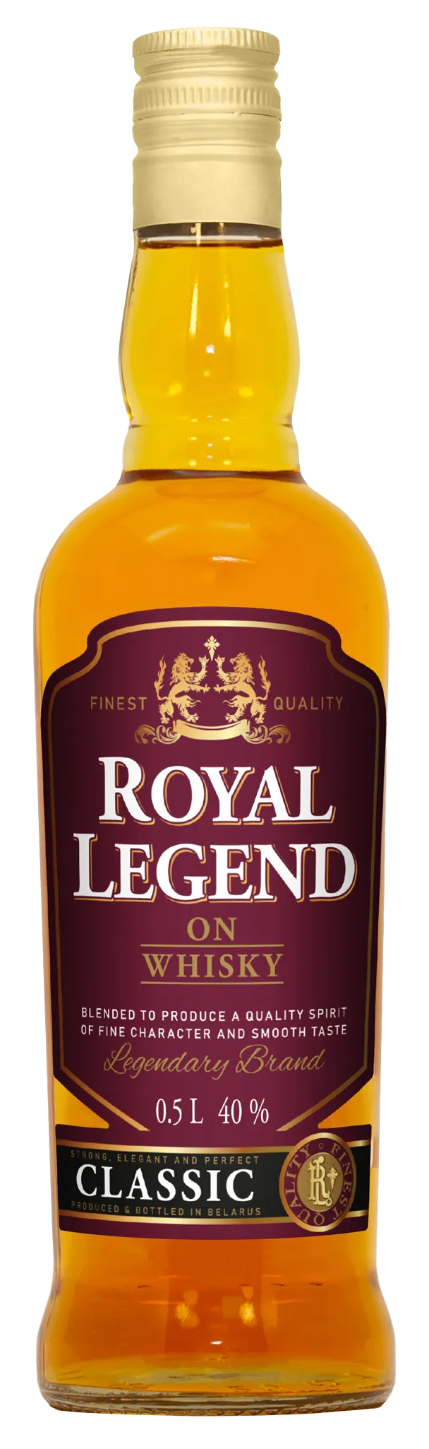 Напиток спиртной крепкий "Royal Legend on whiskey Classic" «Кристалл» Напиток спиртной крепкий "Royal Legend on whiskey Classic" «Кристалл»