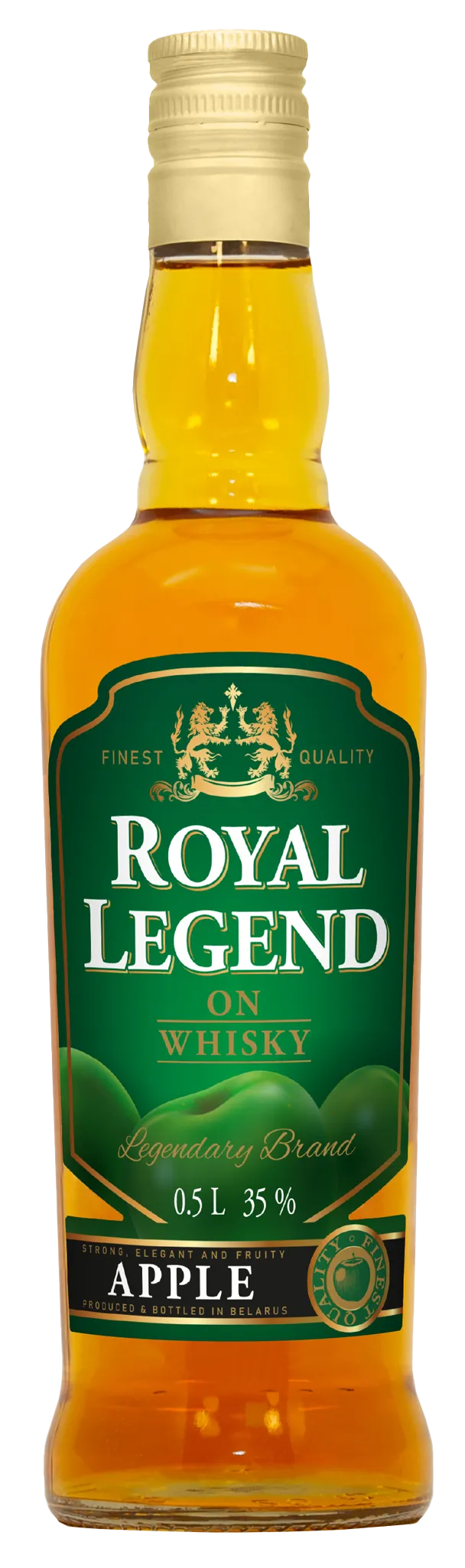 Напиток спиртной крепкий "Royal Legend on whisky Apple" «Кристалл» Напиток спиртной крепкий "Royal Legend on whisky Apple" «Кристалл»
