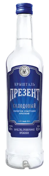 Напиток спиртной крепкий "Солодовый" «Кристалл» Напиток спиртной крепкий "Солодовый" «Кристалл»